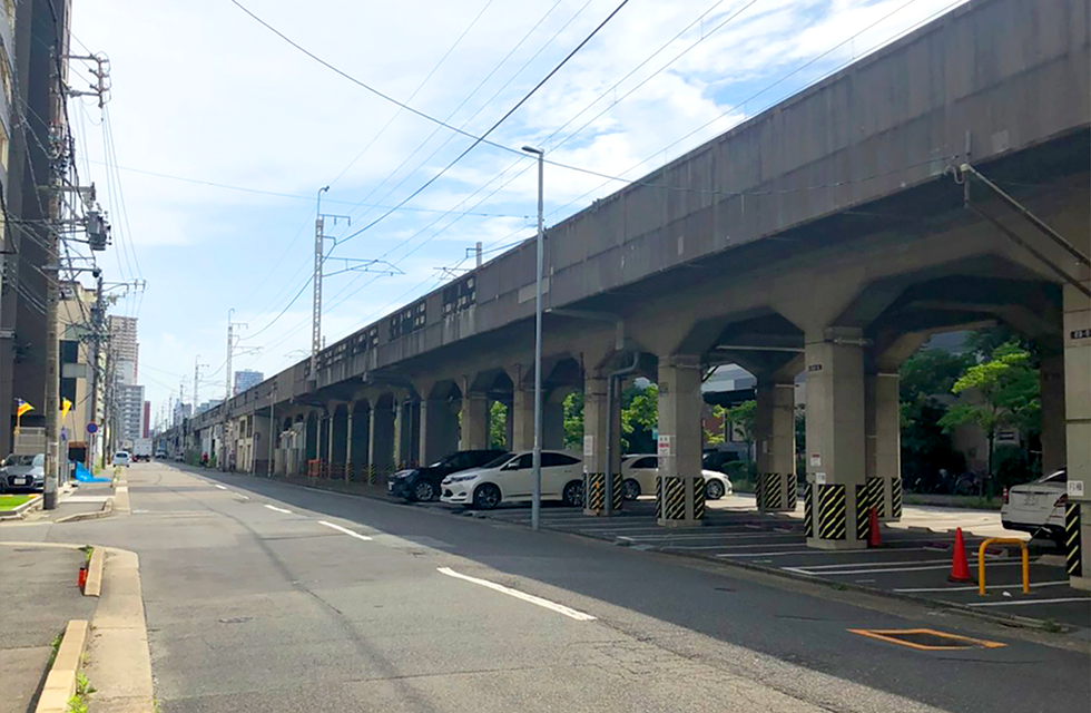 平面駐車場